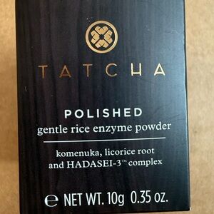 Tatcha Skincare Formula with Black and White Packaging